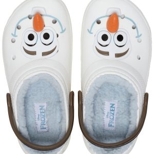 Crocs Kids' Frozen Olaf Classic Lined Clog