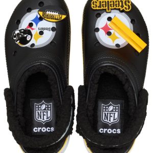 Crocs NFL Classic Pittsburgh Steelers Lined Clog