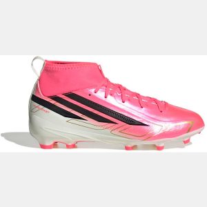 adidas Kids' F50 Hyperfast League FG Mid Soccer Cleats