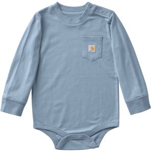 Carhartt Infant Long-Sleeve Pocket Bodysuit