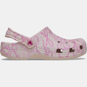 Crocs Kids' Girly Bows Classic Clogs