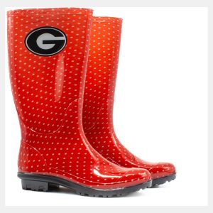Gameday Boots Women's Georgia Bulldogs Red Misty Rain Boots
