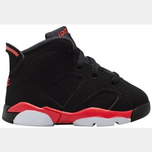 Air Jordan Toddler 6 Retro 'Infrared Salesman' Basketball Shoes