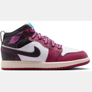 Jordan Kids' Preschool Air Jordan 1 Mid Basketball Shoes